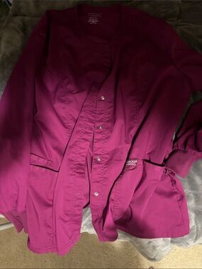 Cherokee Women's Magenta Scrub Jacket